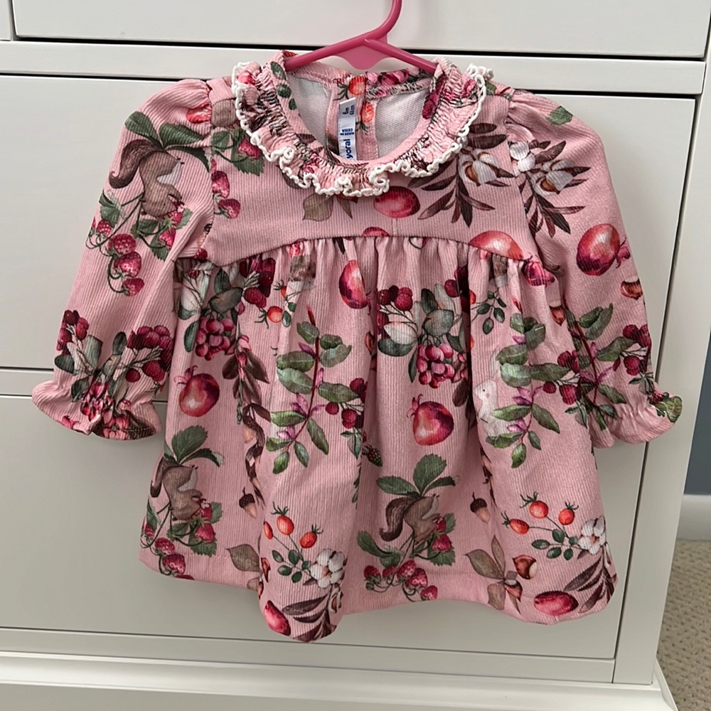 Mayoral corduroy Fall dress